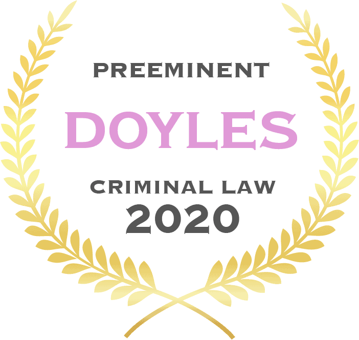 Criminal Law - Preeminent 2020 - Fisher Dore Lawyers