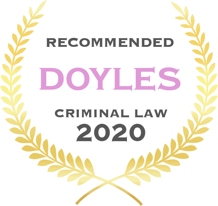 Recommended Doyles criminal law 2020 - Fisher Dore Lawyers