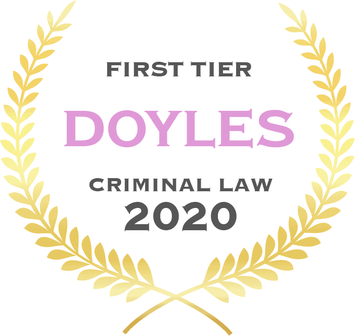 Criminal Law - First Tier 2020 - Fisher Dore Lawyers