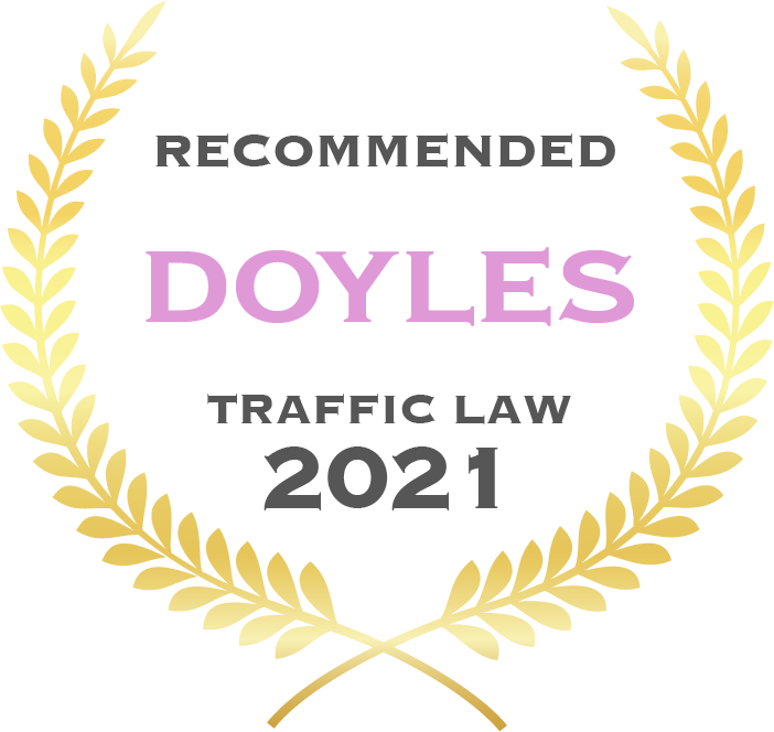 Traffic Law - Recommended 2021 - Fisher Dore Lawyers