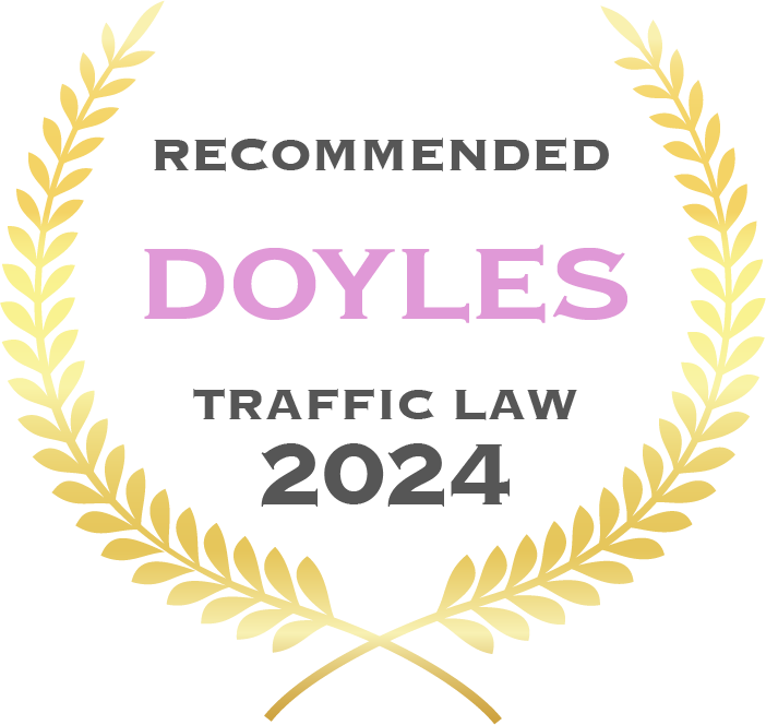 Traffic Law - Recommended 2024 - Fisher Dore Lawyers