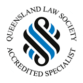 Accredited Specialist Queensland Law Society logo - Fisher Dore Lawyer